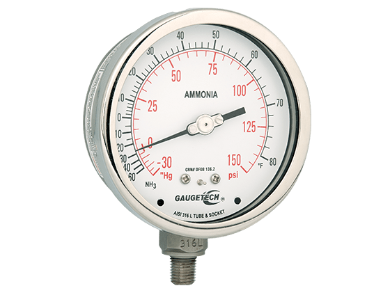 GTG2518/GTG40 Ammonia Gauges